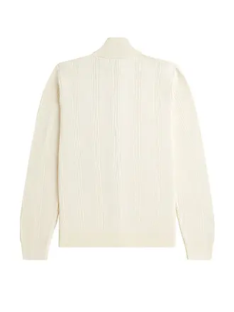 FRED PERRY | Cardigan en maille | creme